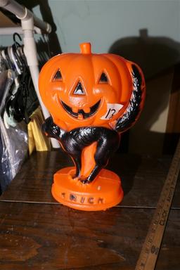 Vintage plastic light up Halloween Decor piece