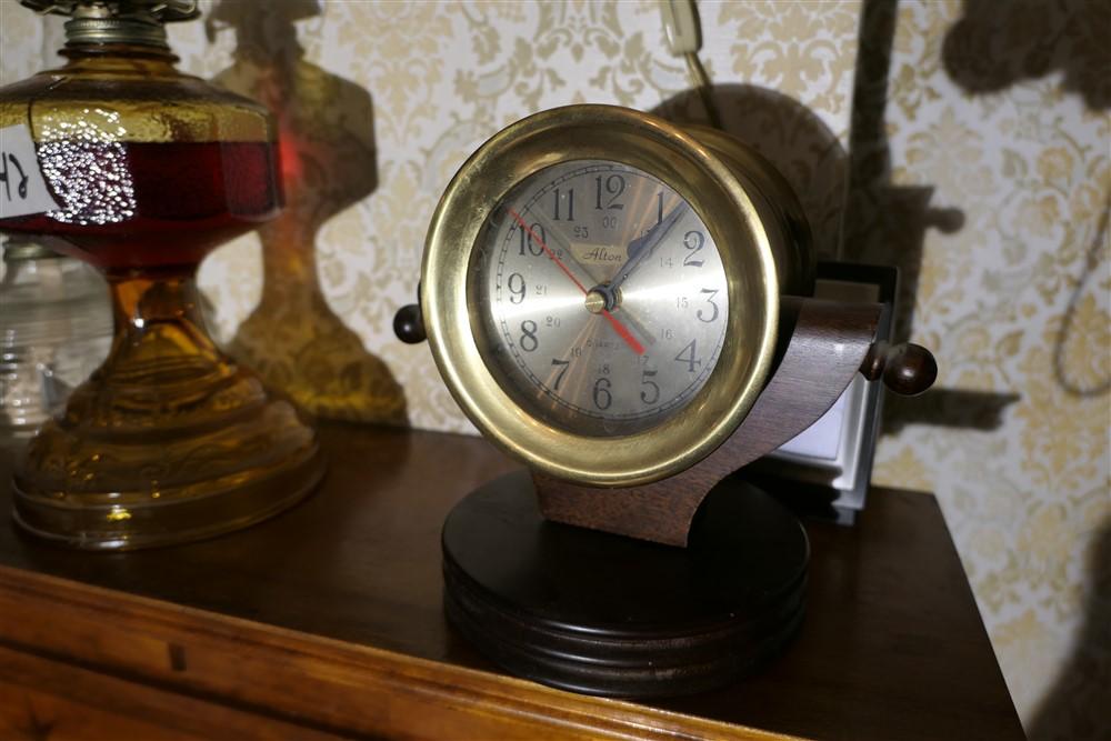 Vintage Nautical Style Clock, barometer