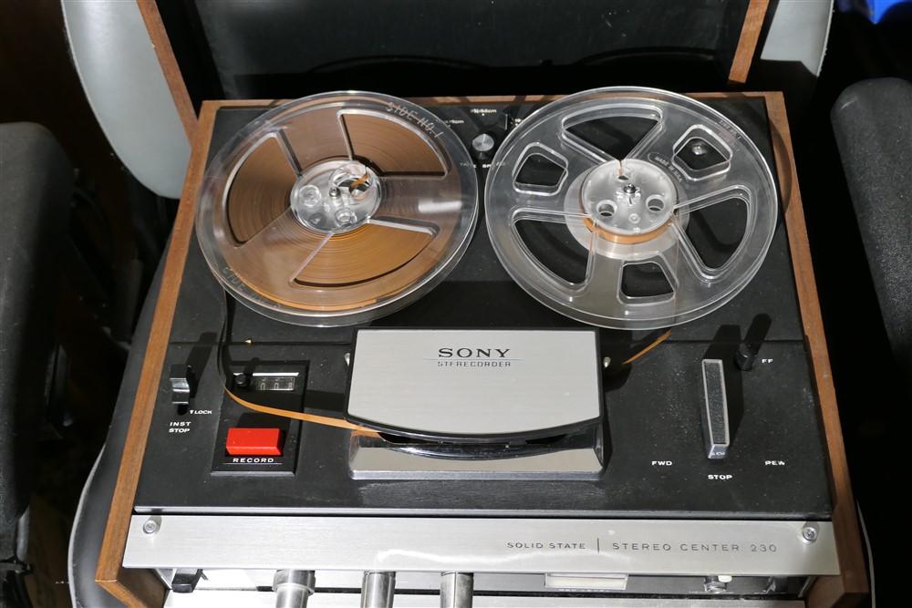 Vintage Sony Reel to Reel Stereo Center 230