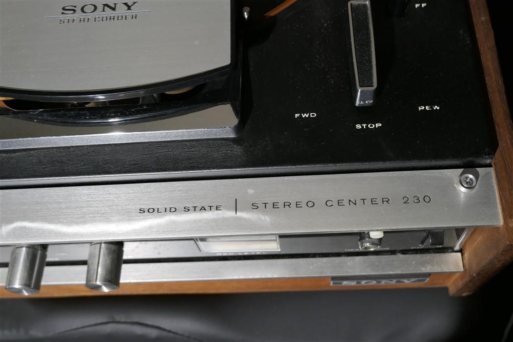 Vintage Sony Reel to Reel Stereo Center 230