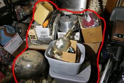 Huge lot toys, china, lamps, household