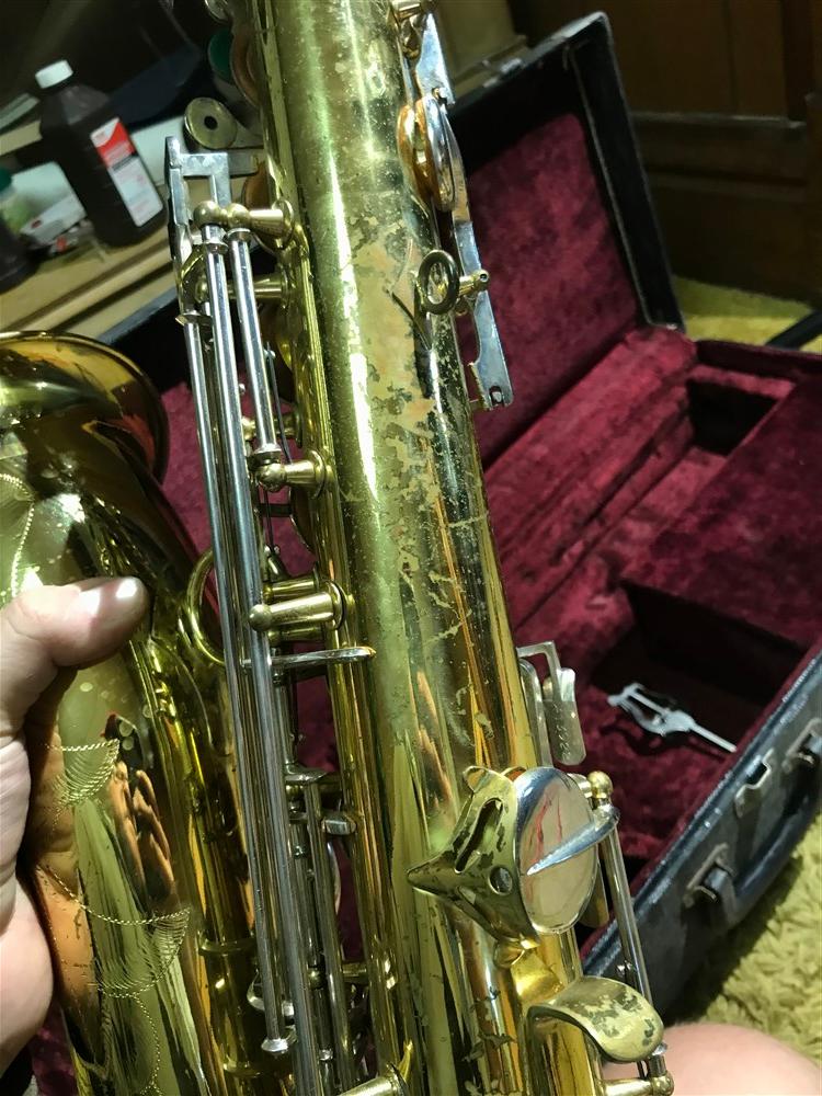 Antique Tenor Saxophone Made in Italy Ida Maria Grassi