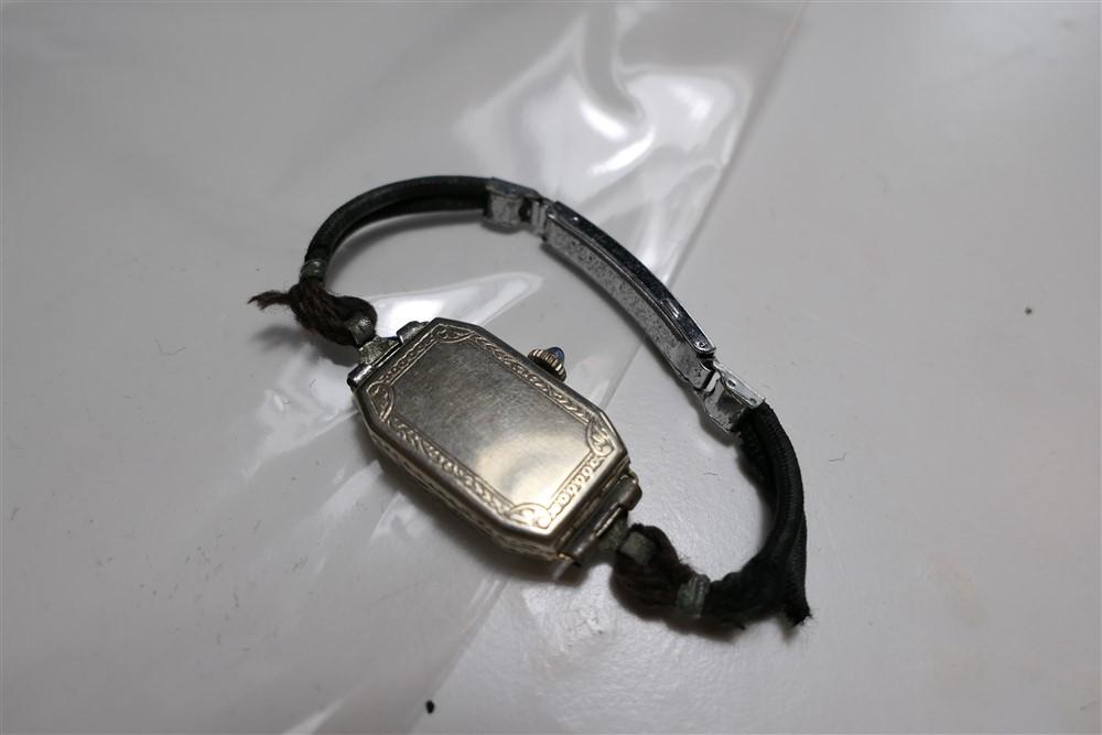 14k White Gold Vintage Lady's Watch