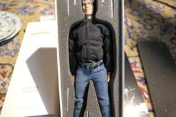 Rare Minicraft Steve Jobs Doll Action figure w/Accessories