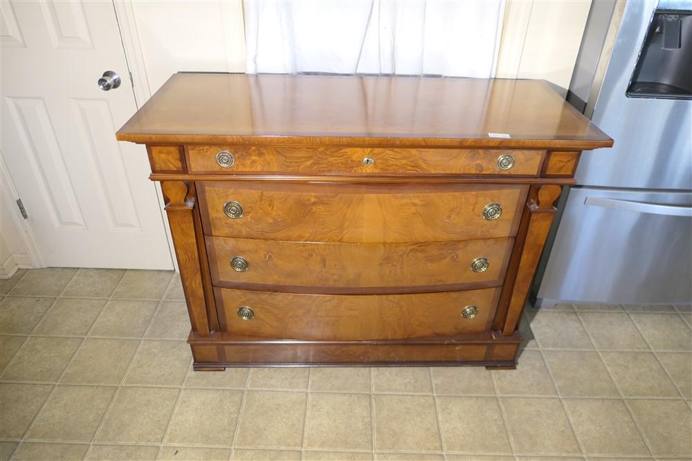 Vintage Wooden Buffet w/Slide Out Shelves