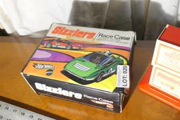 Hot Wheels Sizzlers Cars in Case + Pump