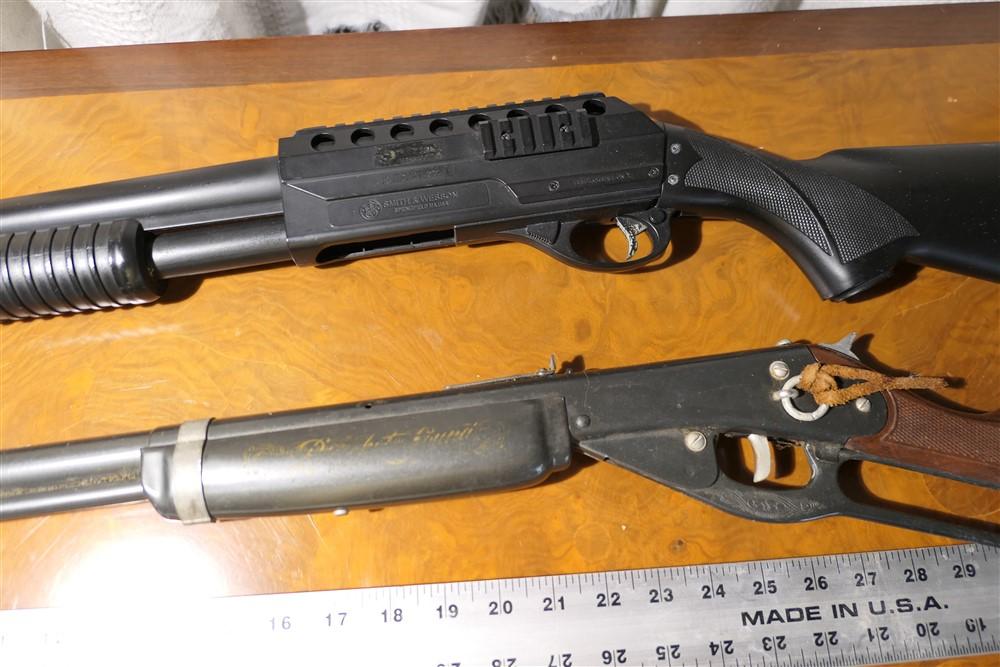Vintage Daisy Model 97 BB Gun Rifle + Airsoft Shotgun Lot