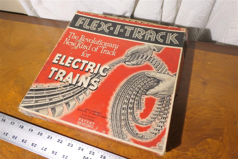 Model Railroad Flex-I-Track set in box