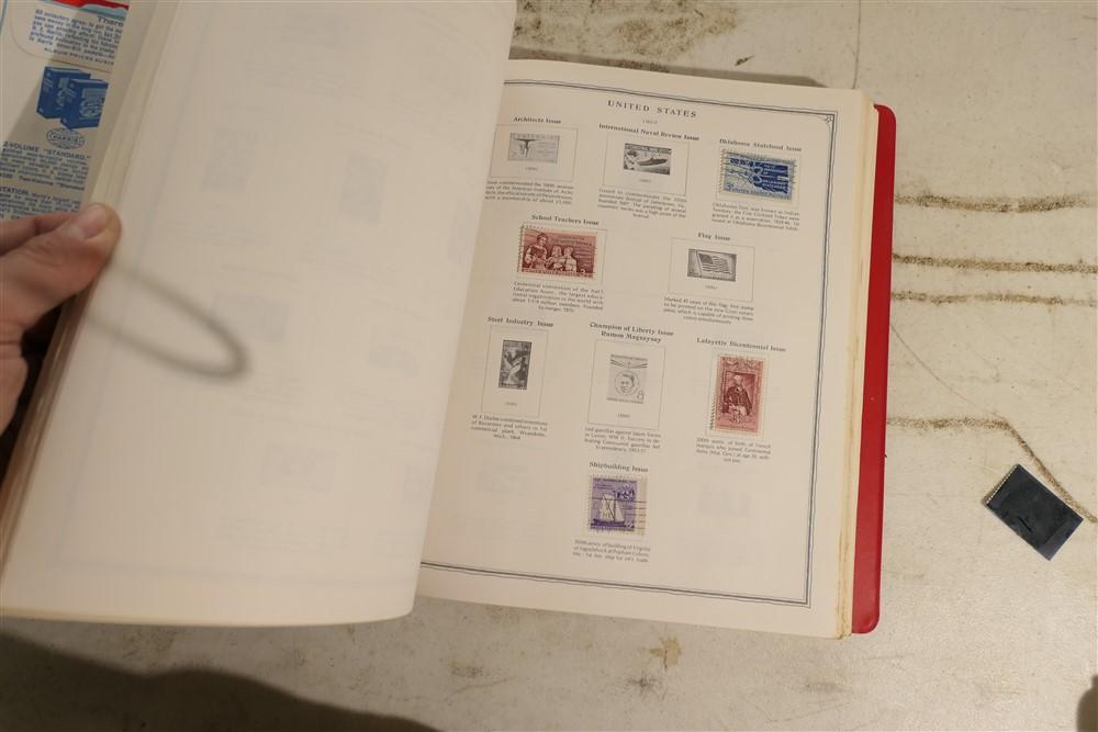 Vintage Scott's Stamp book