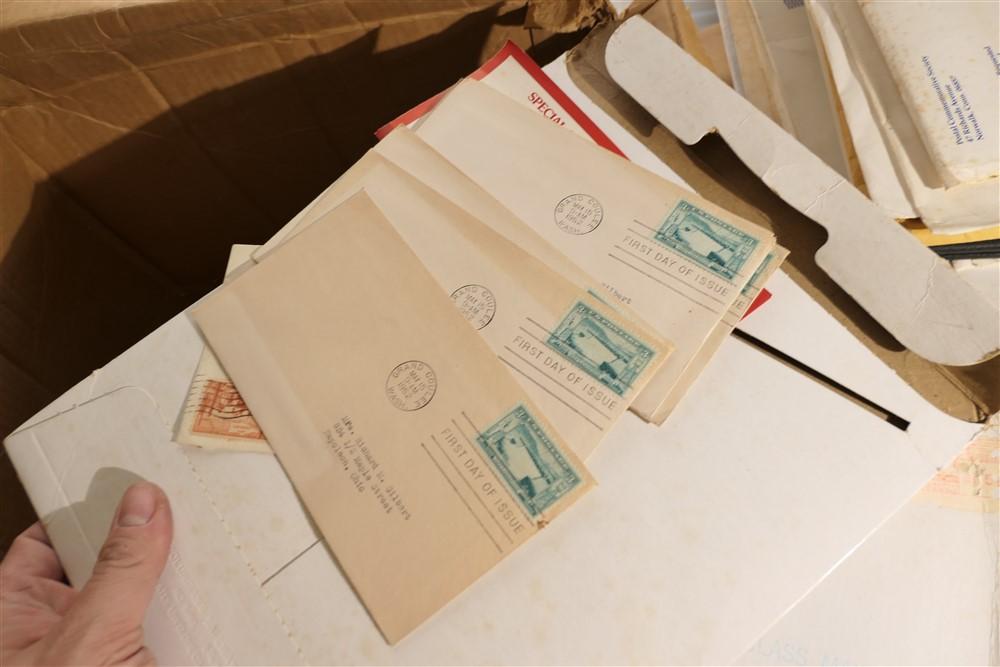 Huge Box Lot USPS First Day Covers etc