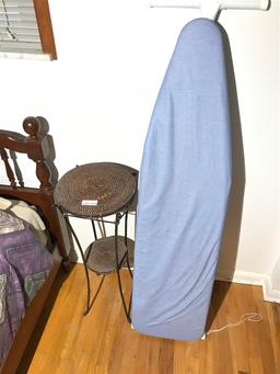 Small stand and ironing board