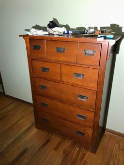 Mission Style nightstand by Broyhill Furniture