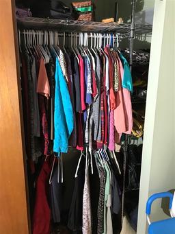 Metro type closet shelf storage system