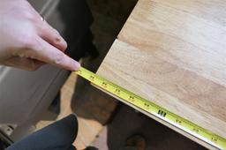 Kitchen island with Butcher Block top