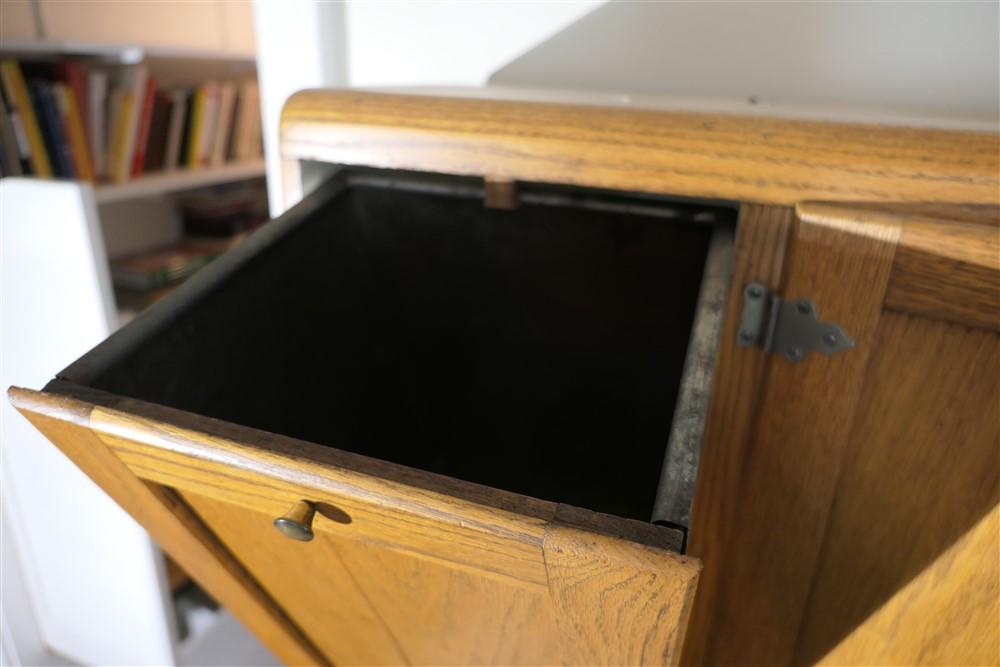 Nice Antique Hoosier Style Kitchen Cabinet