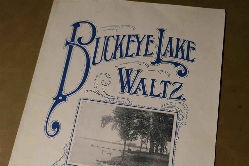Rare Buckeye Lake Waltz Sheet Music Millersport, Ohio
