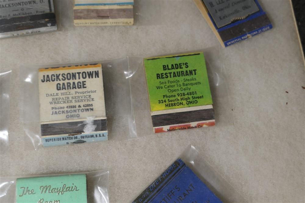 Advertising Matchbooks Buckeye Lake & Surrounding