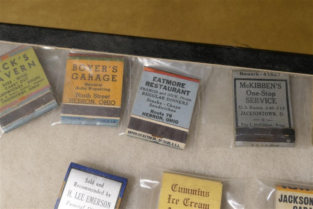 Advertising Matchbooks Buckeye Lake & Surrounding