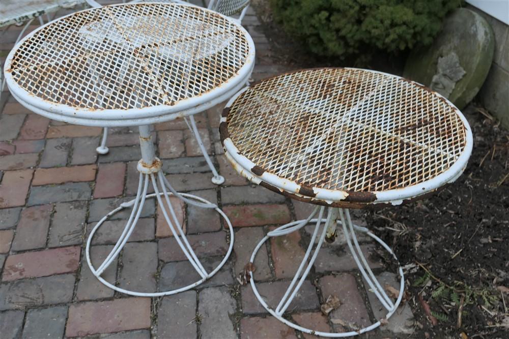 Group Lot vintage Metal Patio Furniture