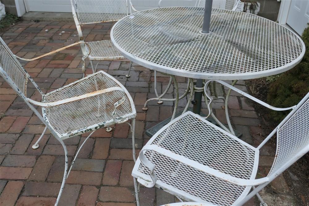 Group Lot vintage Metal Patio Furniture