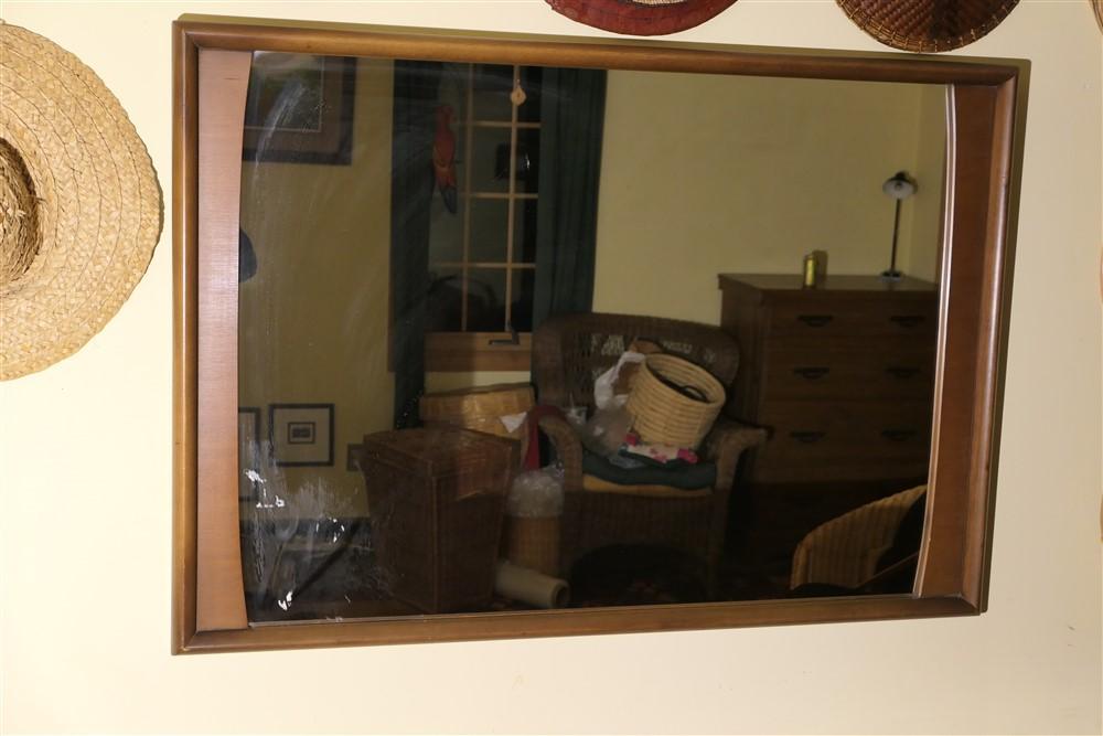 Vintage Mazor Masterpiece Mid Century Modern Dresser + Mirror