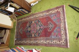 Size Smaller Sized Antique Persian rug or carpet - Hand Knotted