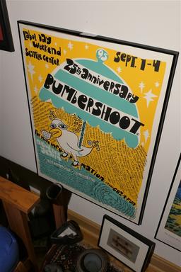 Rare 1995 Bumbershoot Concert Poster - Original