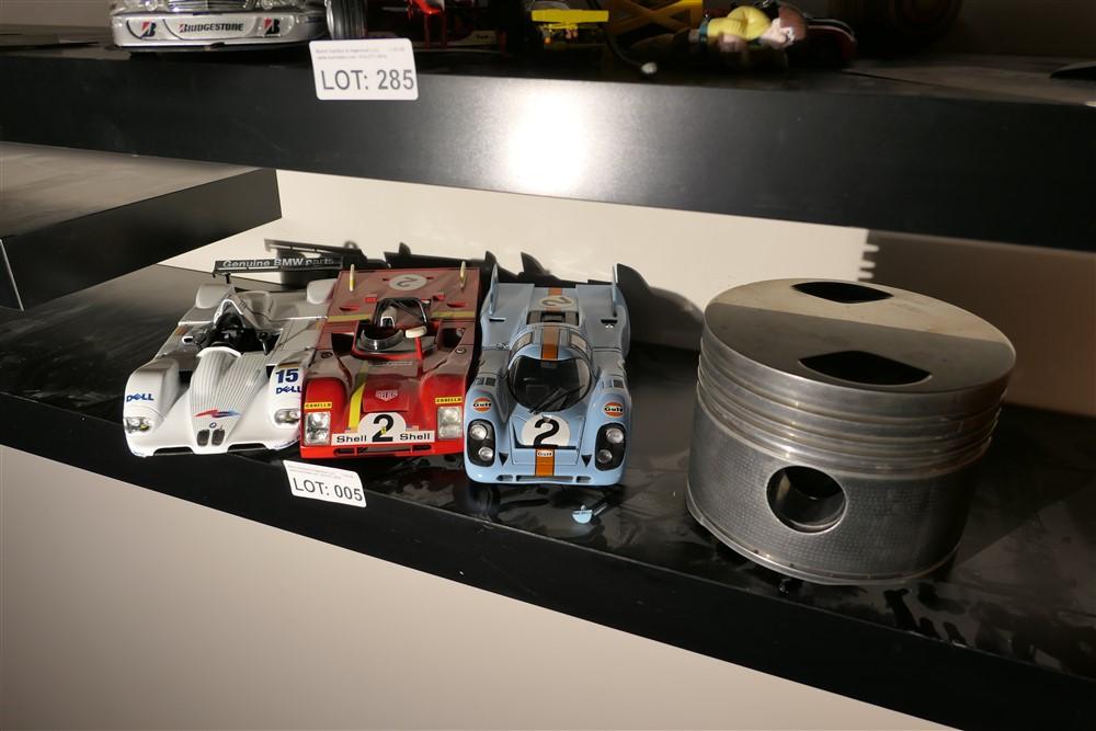 Three nice car models + Racing Piston Head