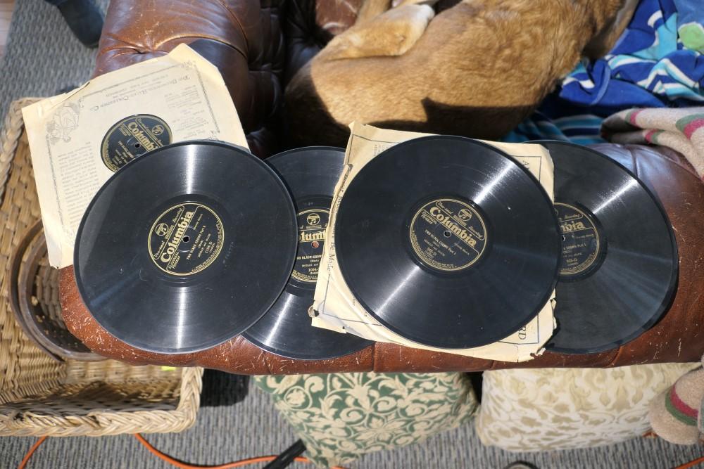 Group Lot of 5 Antique Two Black Crows Records
