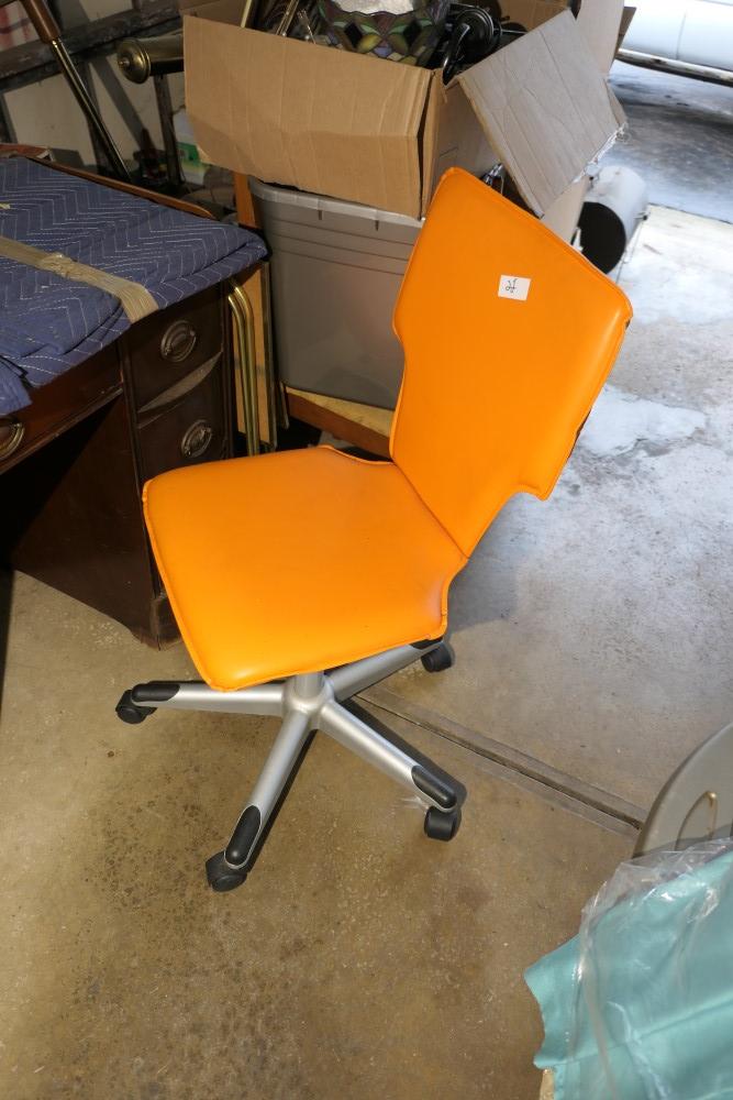 Antique desk and vintage style chair