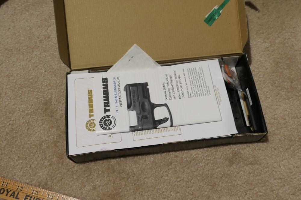 Taurus Millennium G2 9mm Pistol Box