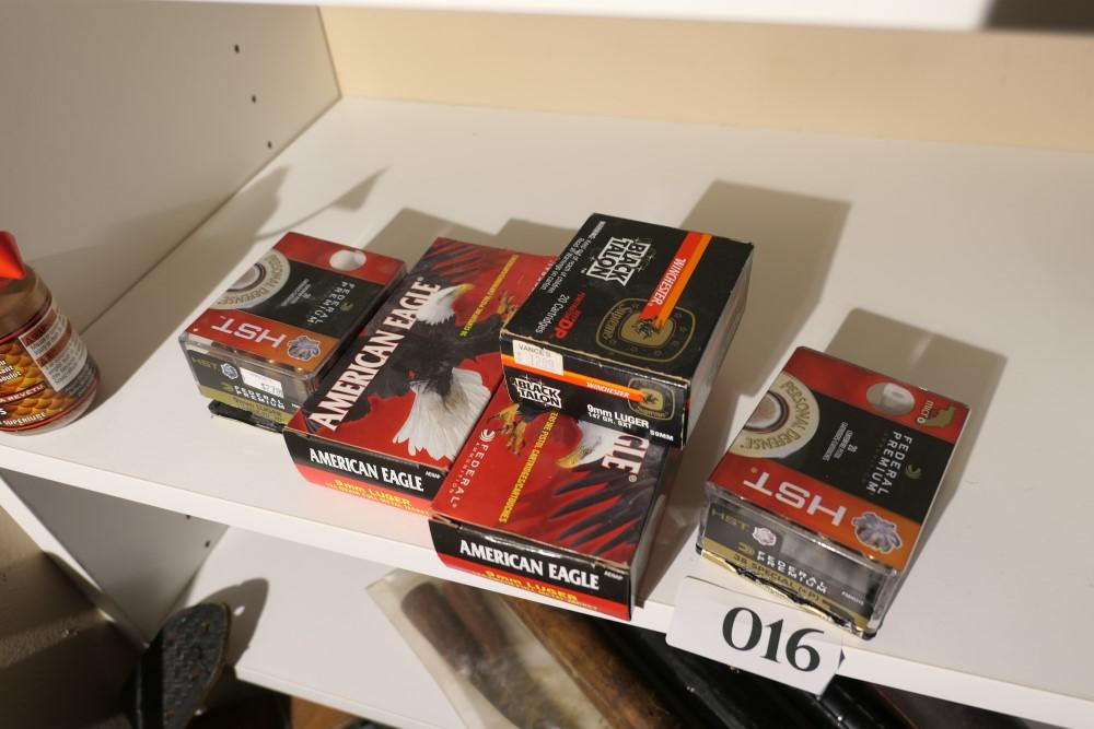 Group lot 9mm Luger ammo PLUS