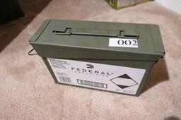 Metal Can 420 rnds Federal 5.56 x 45 mm ammo AR-15