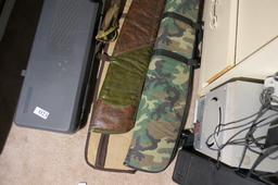 Rifle case and sleeves lot