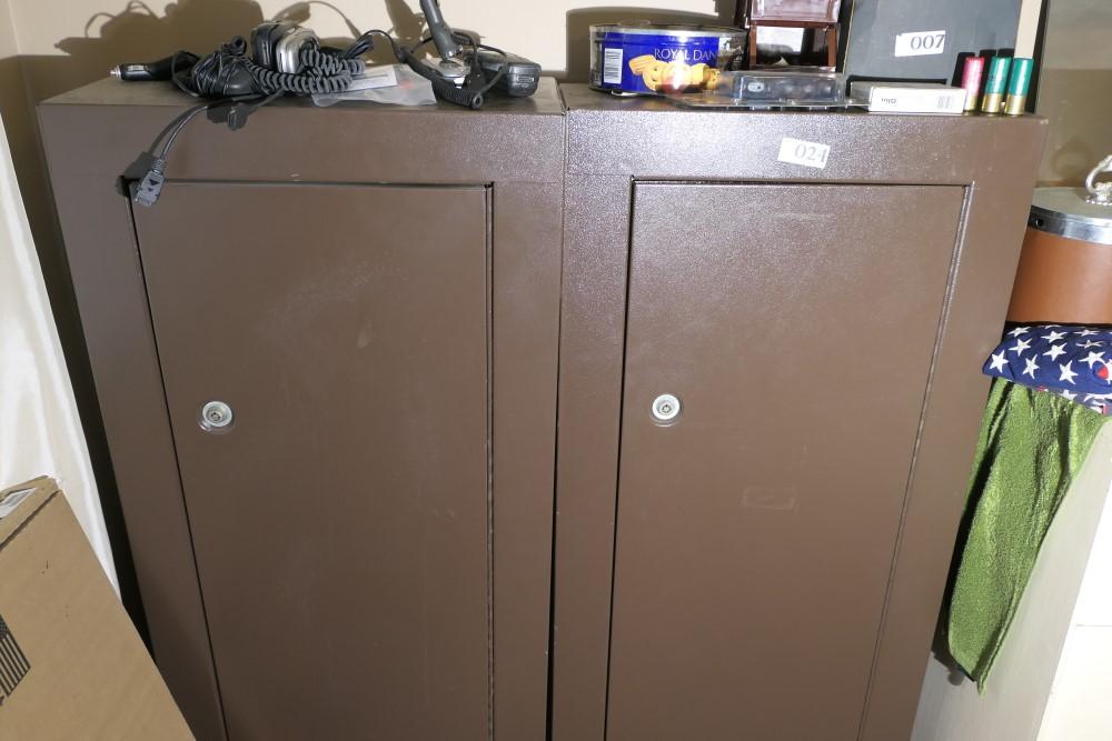 2 steel gun safes