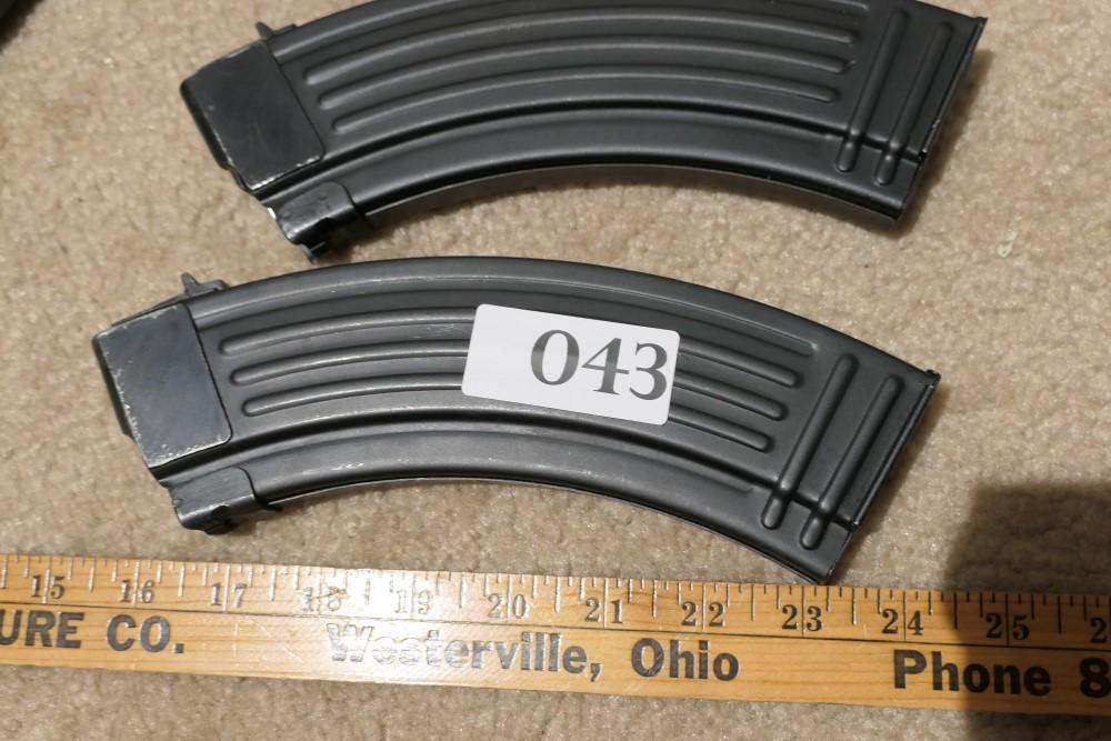 Group of 4 Chinese AK-47 Magazines