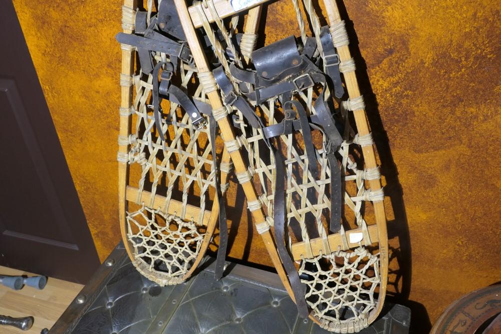 Pair of Vintage Snow Shoes by Snocraft