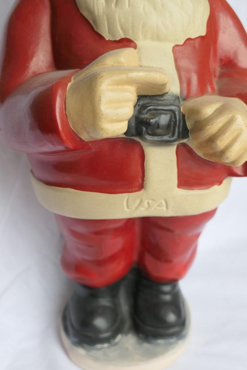 Slip Cast Santa Clause Figure c. 1950