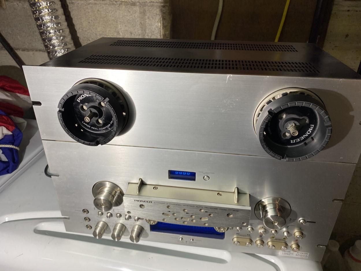 Rare Pioneer Reel to Reel Player Recorder Vintage RT-909