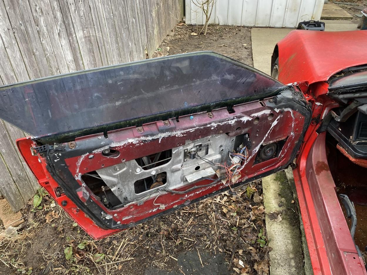 Vintage 1984 Chevy Corvette Project for Repair