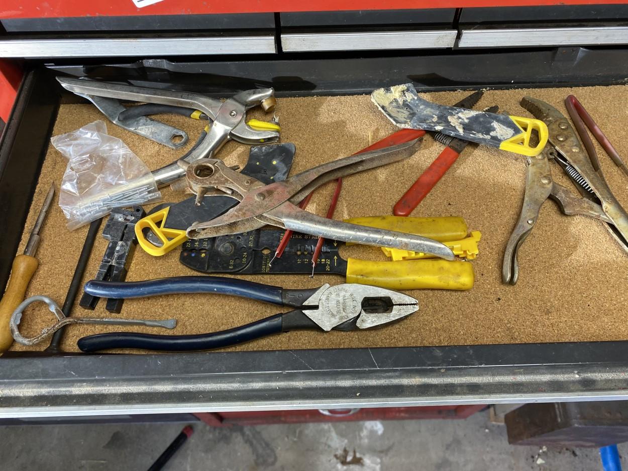 Tool contents of tool box