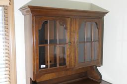 Cherry Wood Vintage Hutch