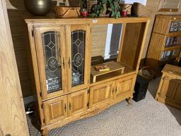 Vintage Entertainment Stand