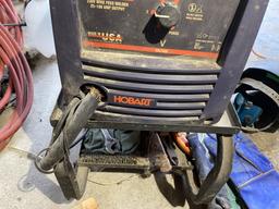 Hobart Welding Unit w/Tanks, Accessories