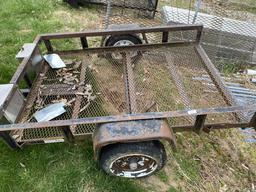 Vintage Small Sized Utility Trailer