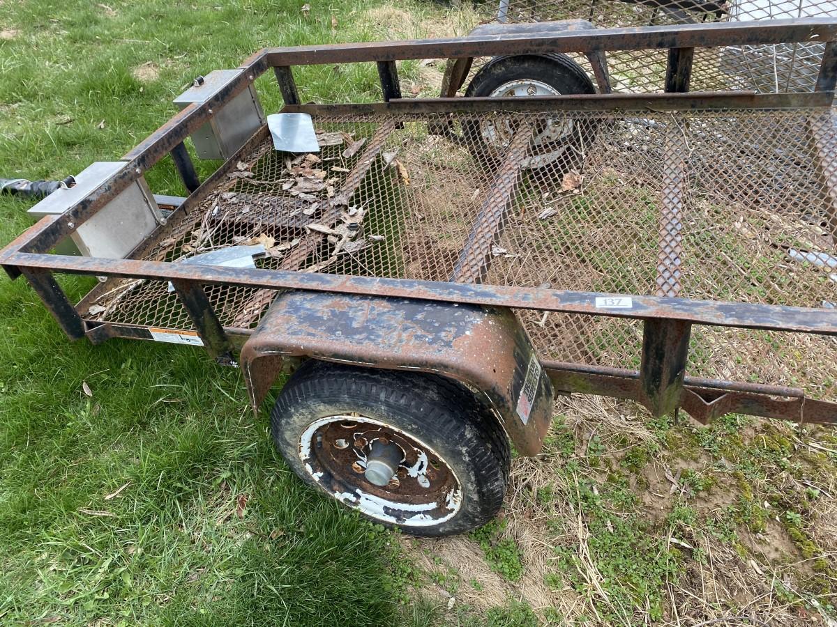 Vintage Small Sized Utility Trailer