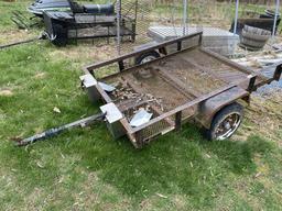 Vintage Small Sized Utility Trailer