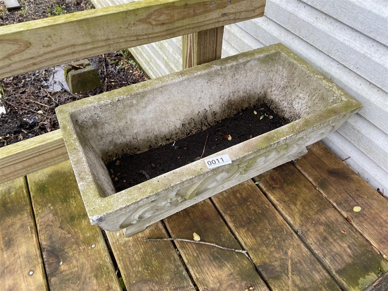 Nice Vintage Concrete Planter