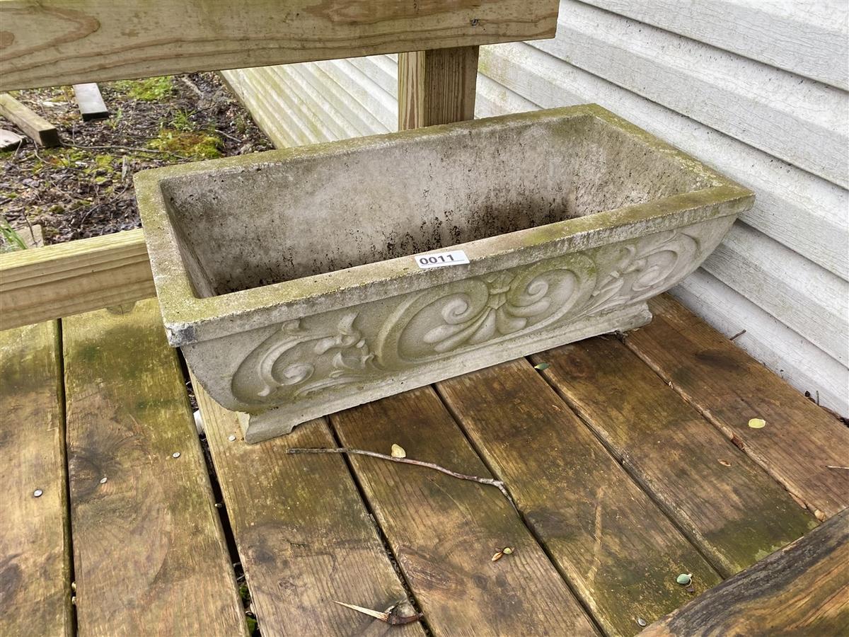 Nice Vintage Concrete Planter