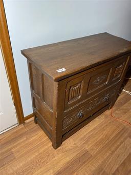 Arts and Crafts era Mule Chest Cabinet